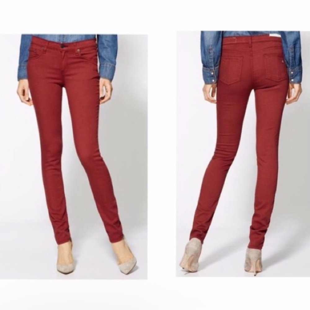 NWT Rag & Bone Clay High Rise Skinny Jeans Size 28